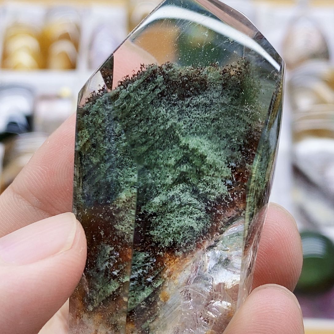 S***2水晶珠宝半成品未镶嵌摆件