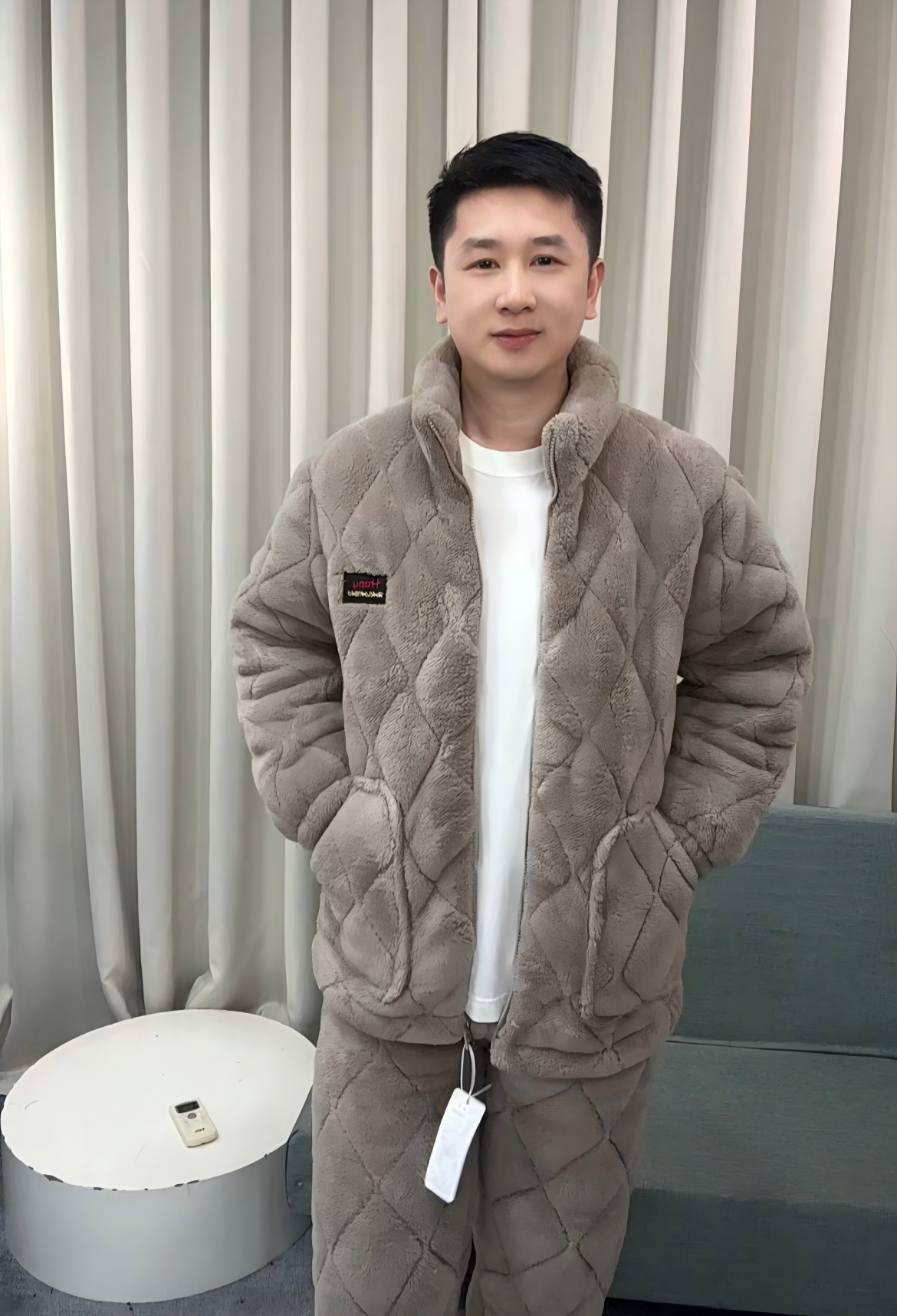 秋冬季男士睡衣冬款加厚加绒大码夹棉保暖家居服套装超厚睡衣冬款