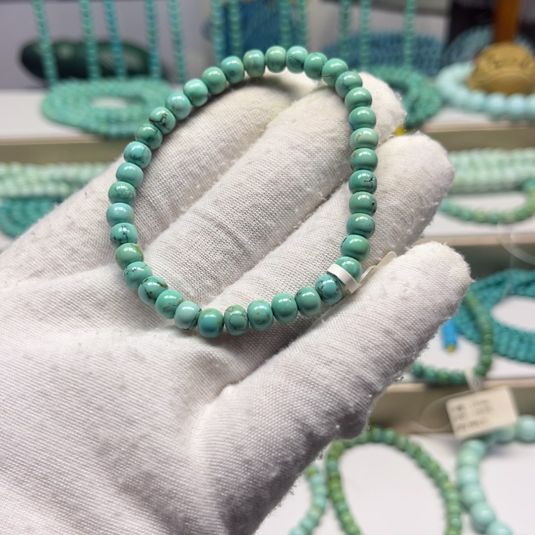 绿松石未镶嵌手链