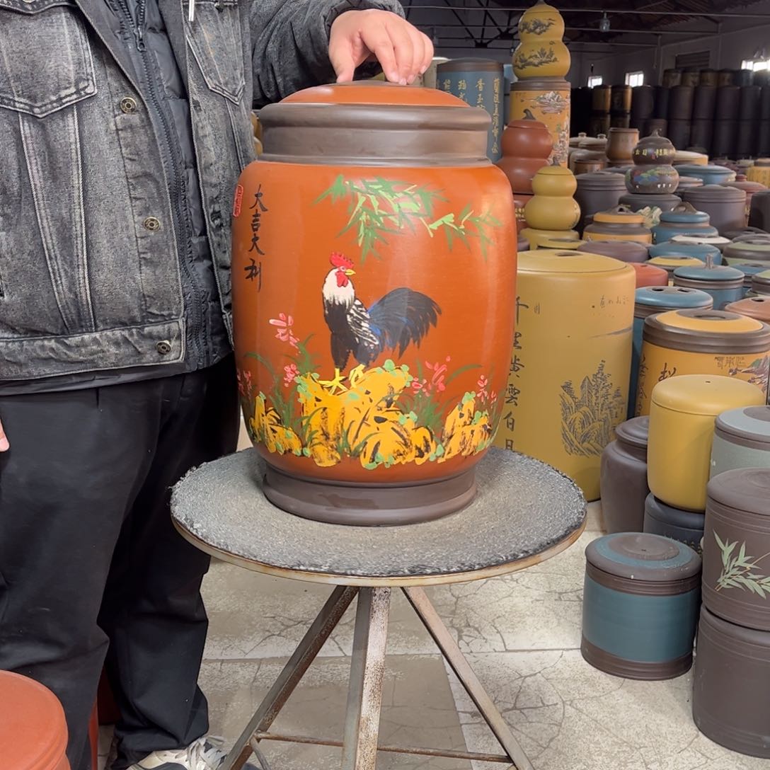 紫砂茶叶罐茶叶罐