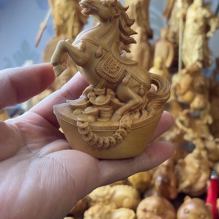 柏木（崖柏）崖柏生肖马高8公分