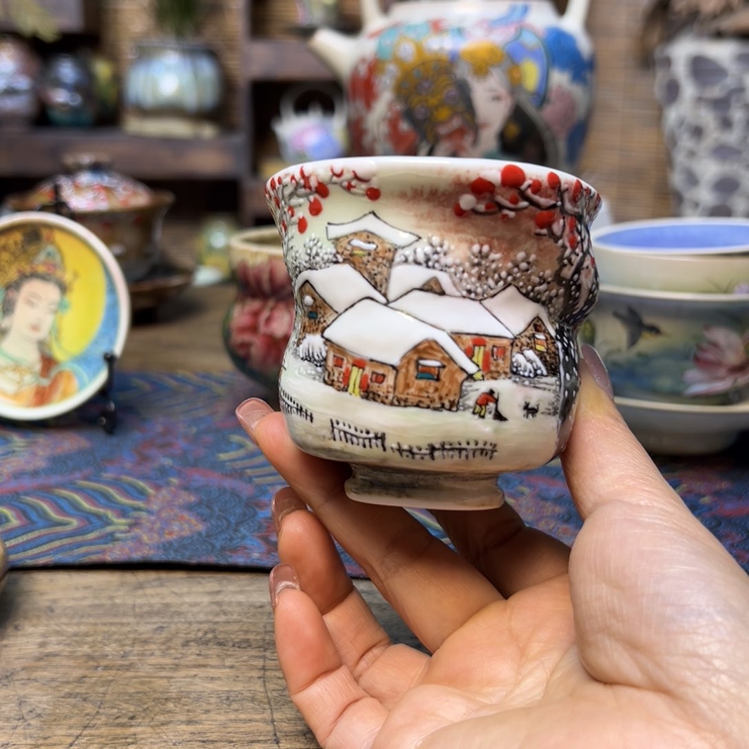 瓷片景德镇刘道标老师