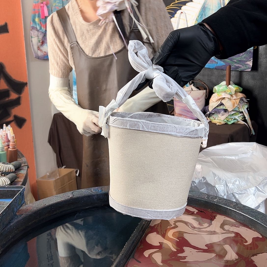 水桶包深棕自己备注颜色