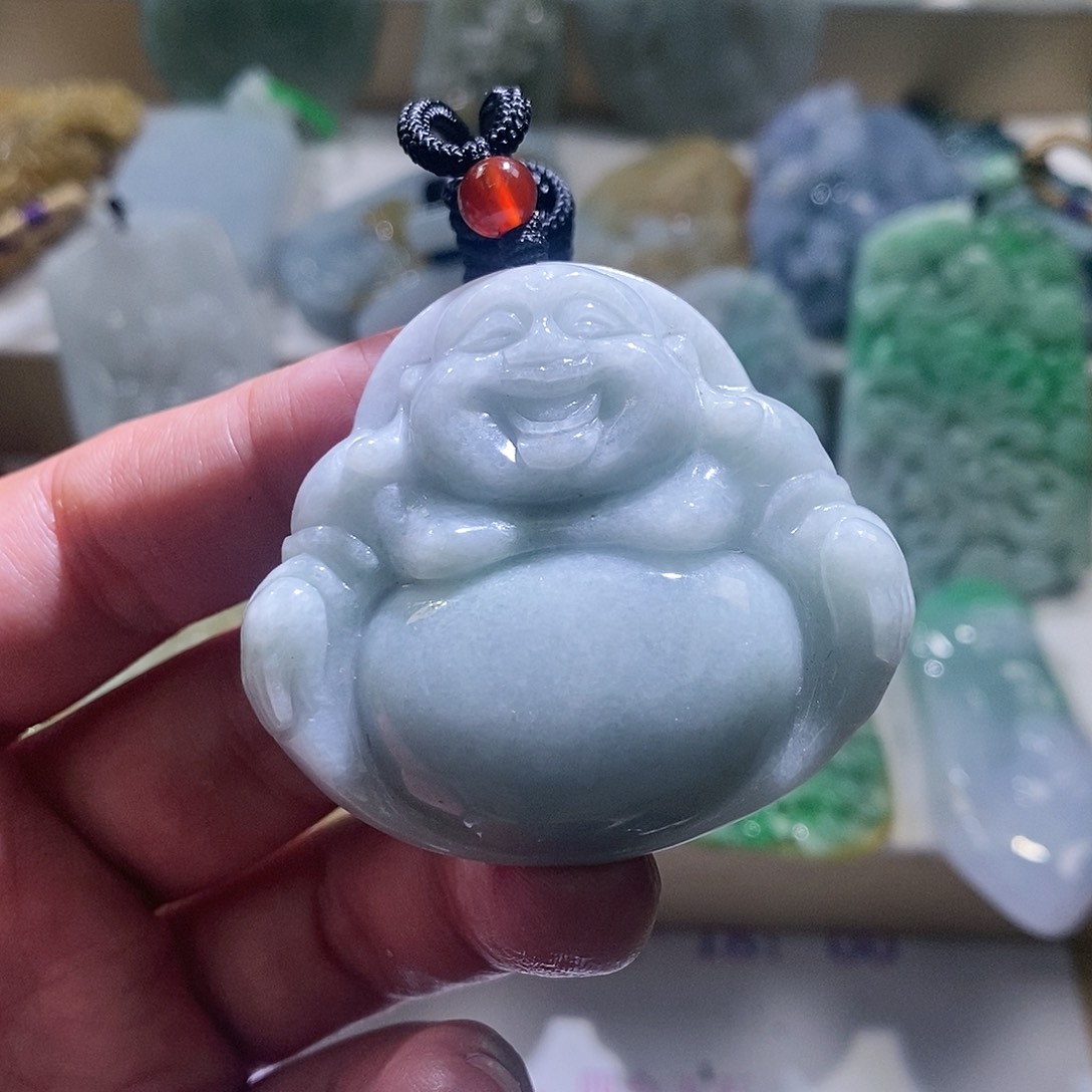 【闪购商品】翡翠颈饰未镶嵌佛公