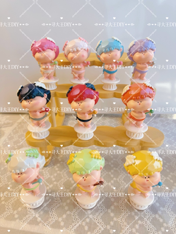 【珠光丘比特】新款马卡龙丘比特上市超可爱超萌树脂摆件