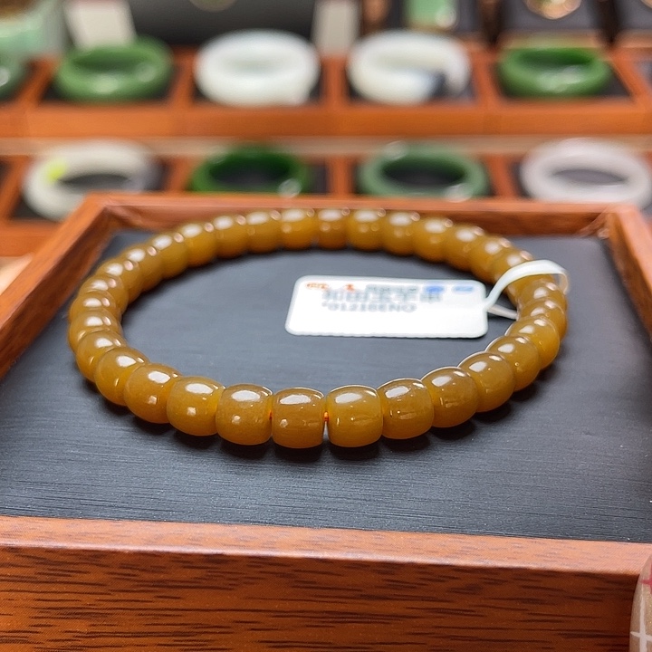 和田玉手串未镶嵌