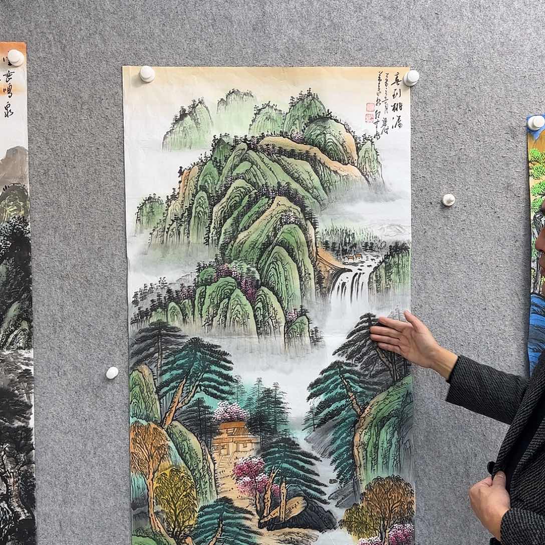 书法书法作品多次参加