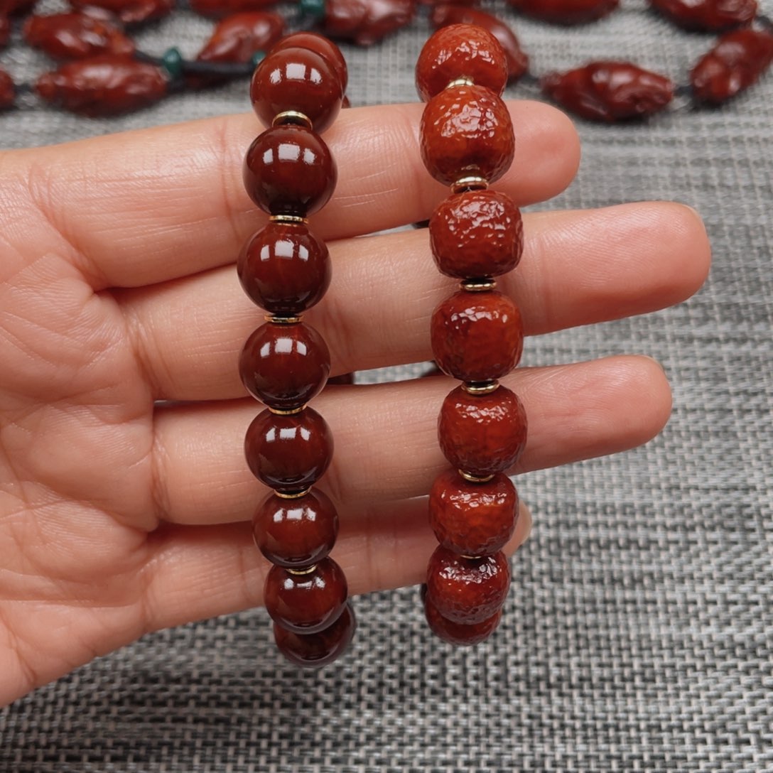 手串/手链橄榄核听*光柱12