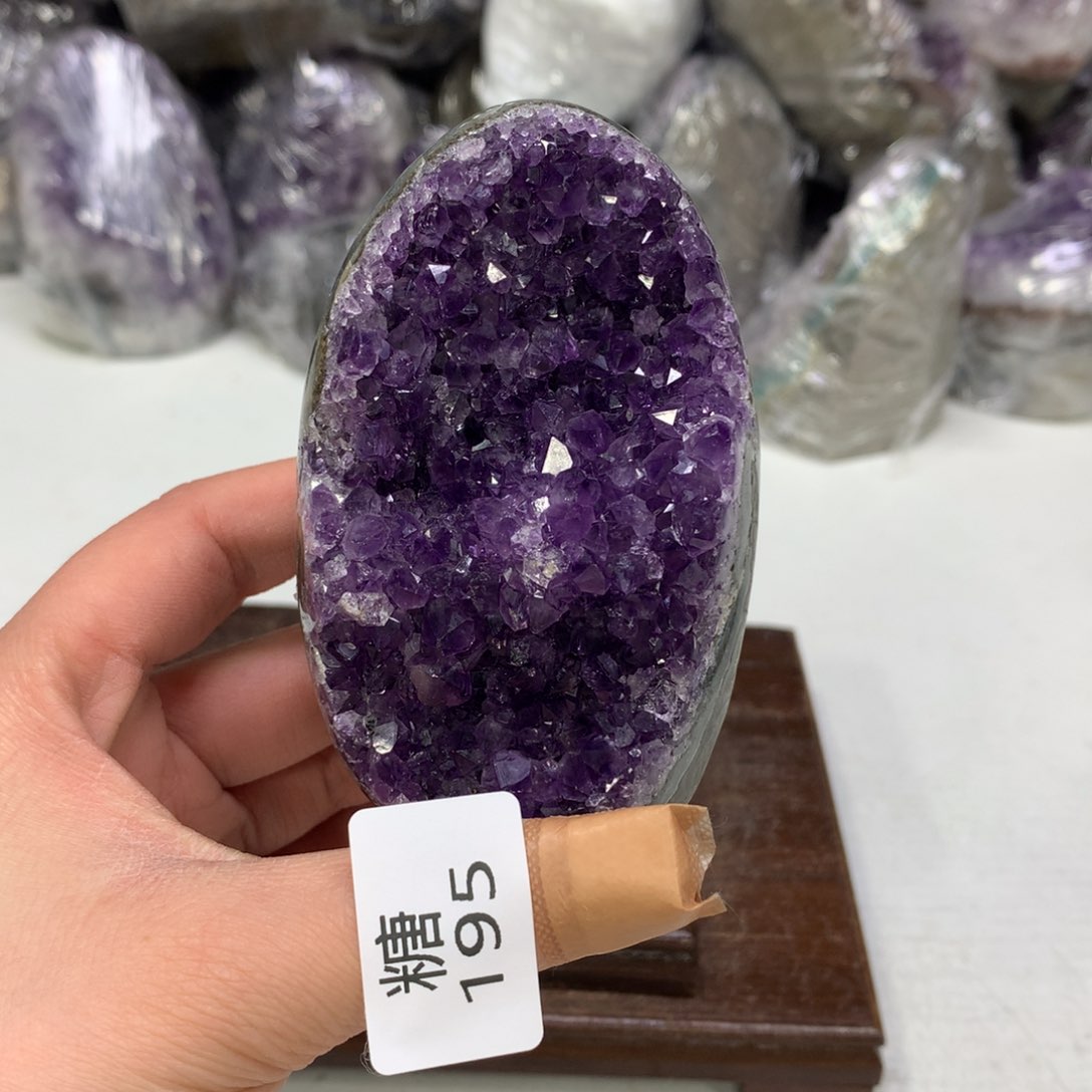 紫晶摆件未镶嵌水晶