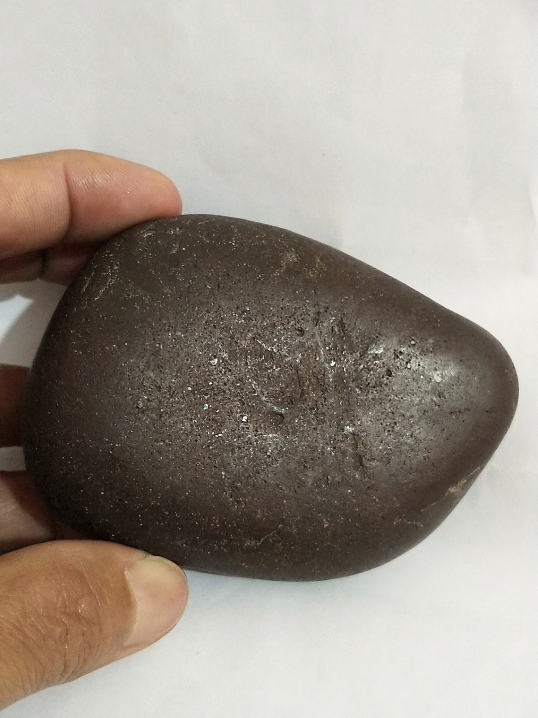 金属球粒原石手把件。仅此一枚