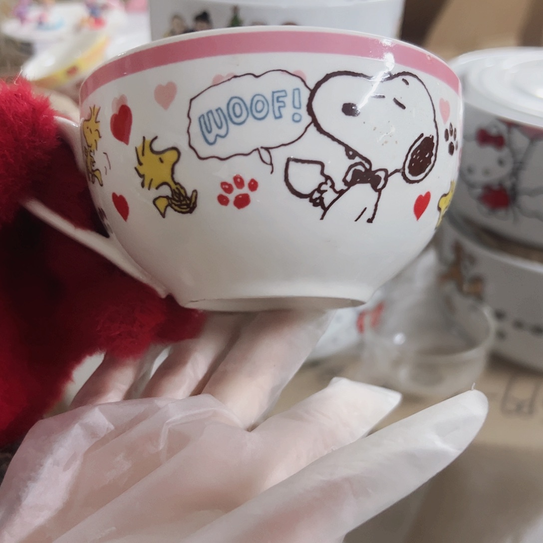 瓷片微瑕满20包邮可爱