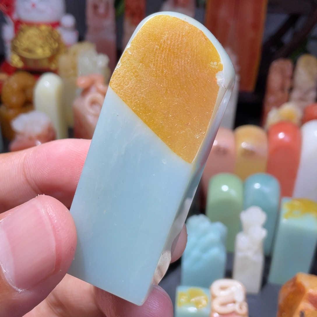 老挝石印石天青石