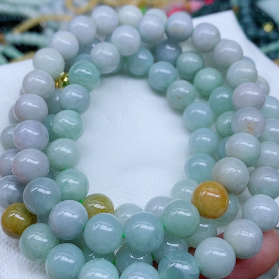 翡翠未镶嵌颈饰翡翠批发