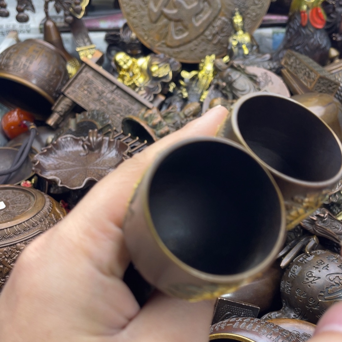 铜器工艺品办公室摆件 