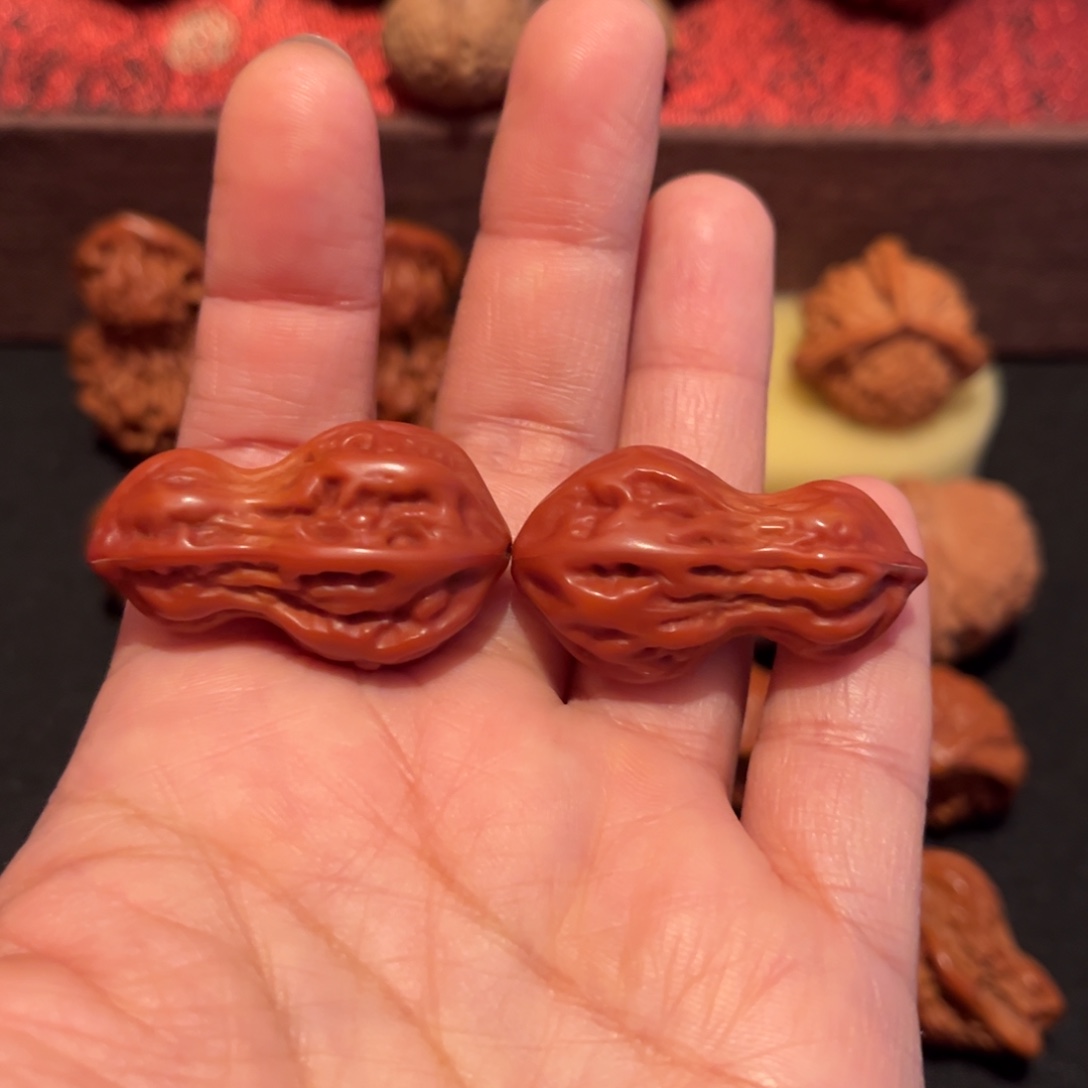 文玩核桃吊坠小花生葫芦