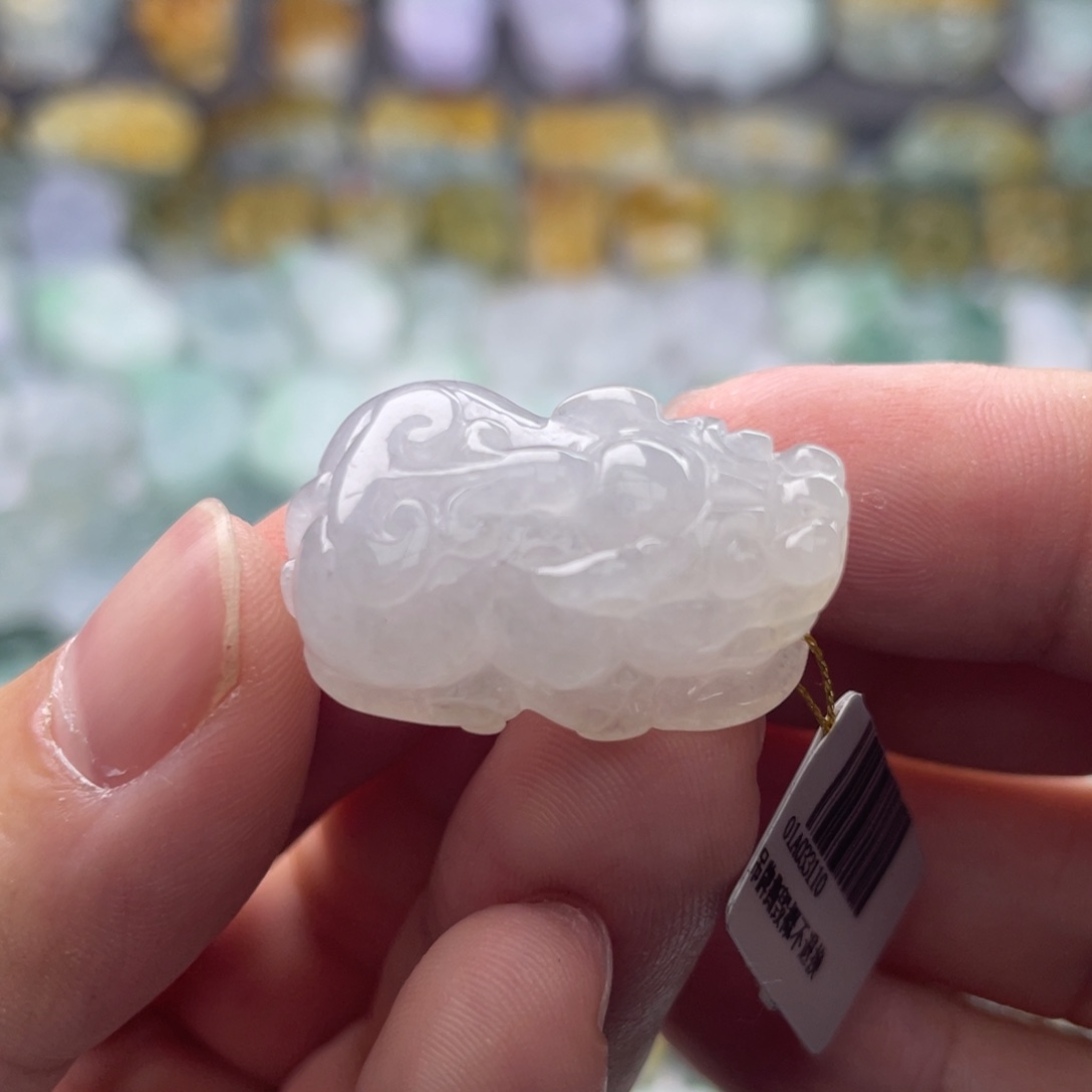 翡翠未镶嵌颈饰貔貅5