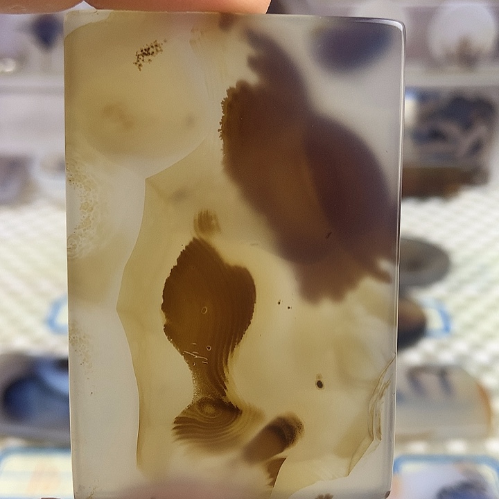 逍***游玛瑙/玉髓颈饰合金