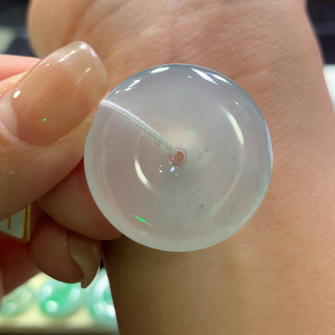 颈饰未镶嵌翡翠黑***包27.7-5.8