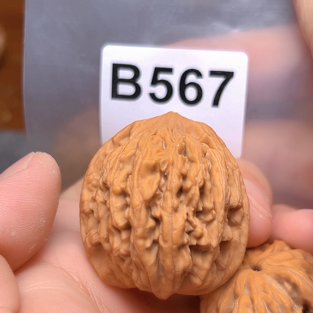 吊坠文玩核桃38虎头