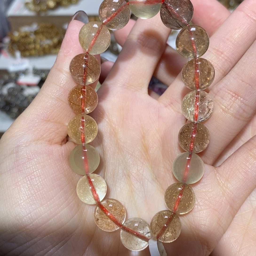 水晶未镶嵌手串手串