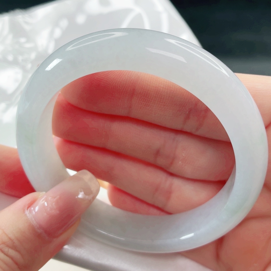 翡翠未镶嵌手镯缅甸天然A货翡翠