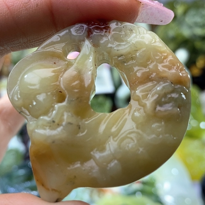 岫玉岫玉吊坠未镶嵌