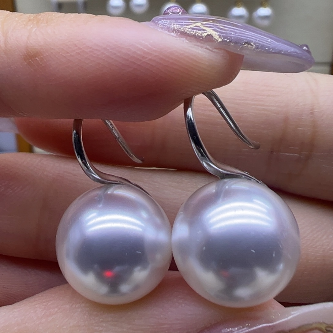 淡水珍珠未镶嵌耳饰