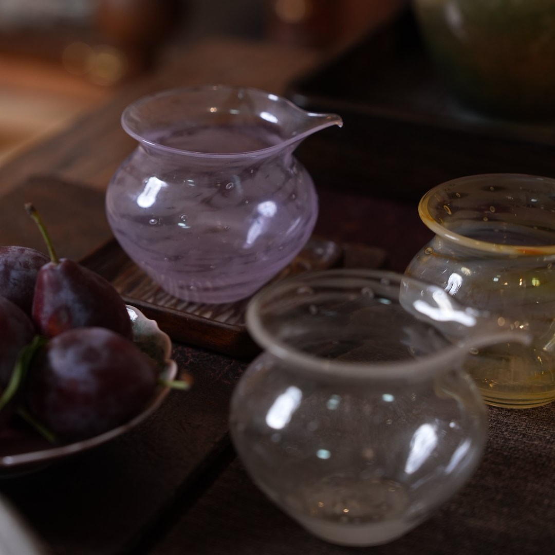 手作气泡钱袋公道杯 加厚双层套管工艺