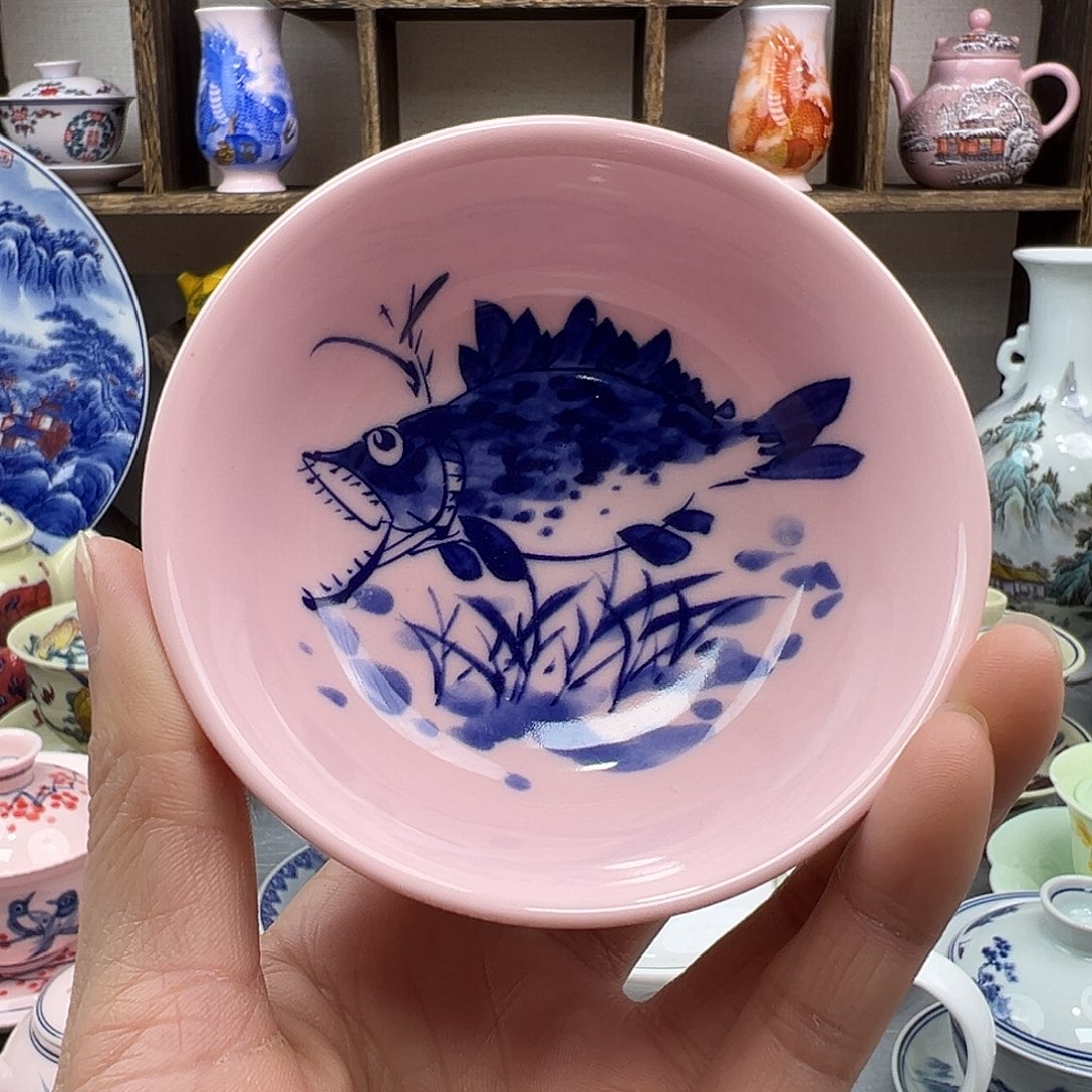 陶瓷杯子景德镇陶瓷567老厂瓷17