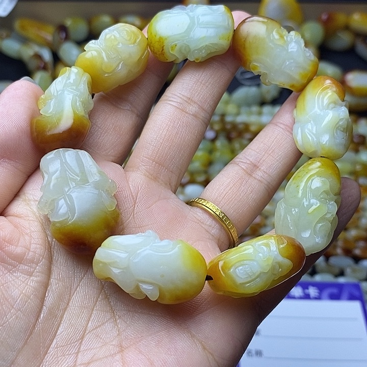 手链未镶嵌和田玉用****9