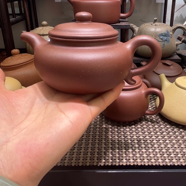茶壶紫砂台西底槽清仿古260cc