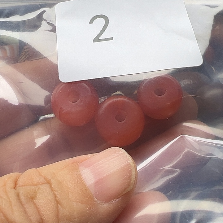 咖***啡玛瑙/玉髓未镶嵌手链