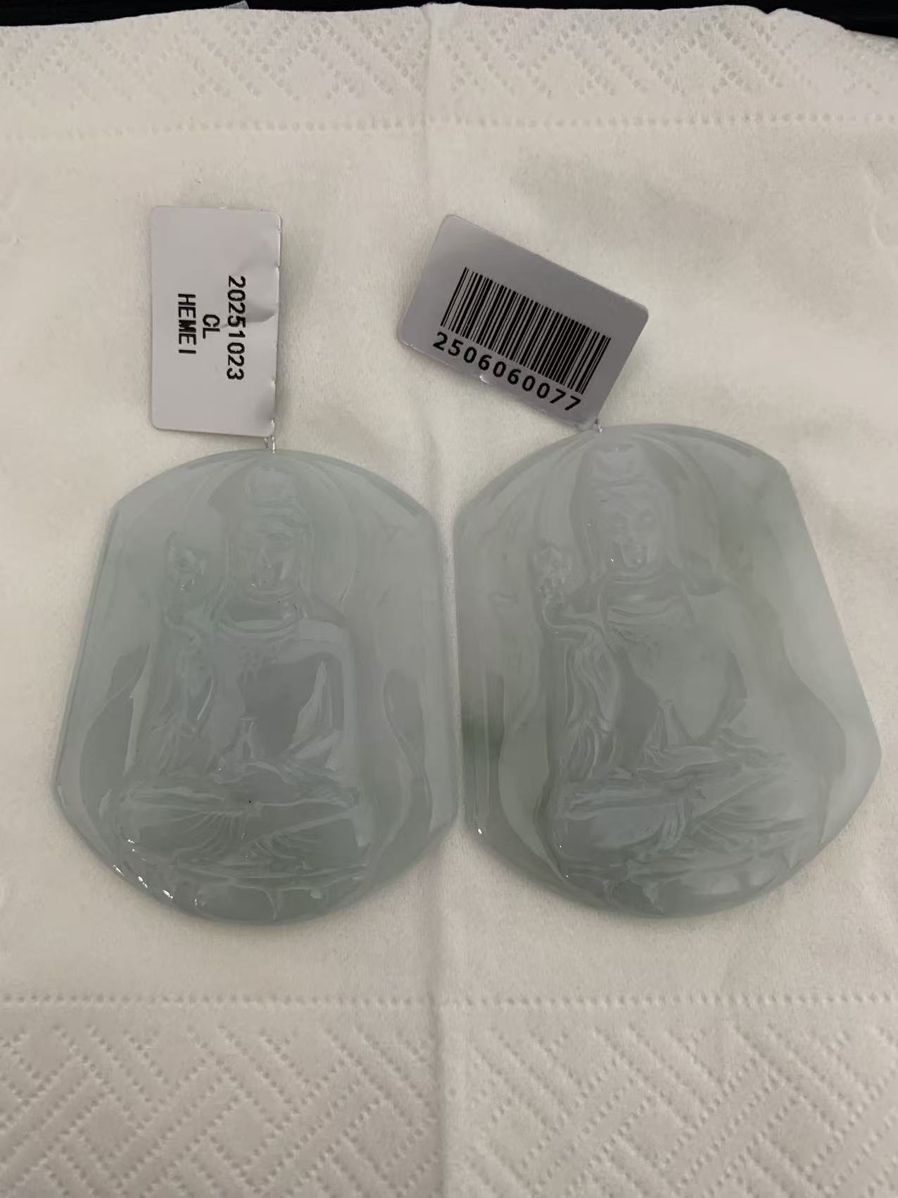 定制翡翠未镶嵌未抛光毛货观音多样性发其一拍一发一1128