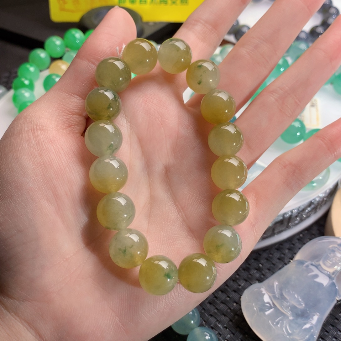 定制翡翠未镶嵌翡翠寄售手串定金