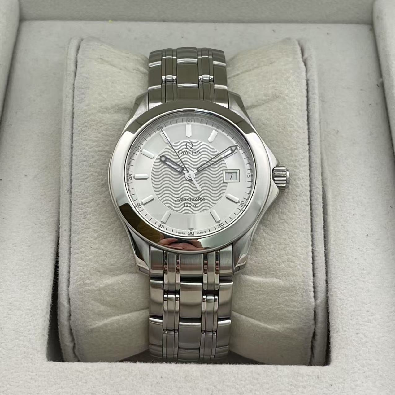 95新 Omega/欧米茄 海马/A83179/石英机芯/36mm