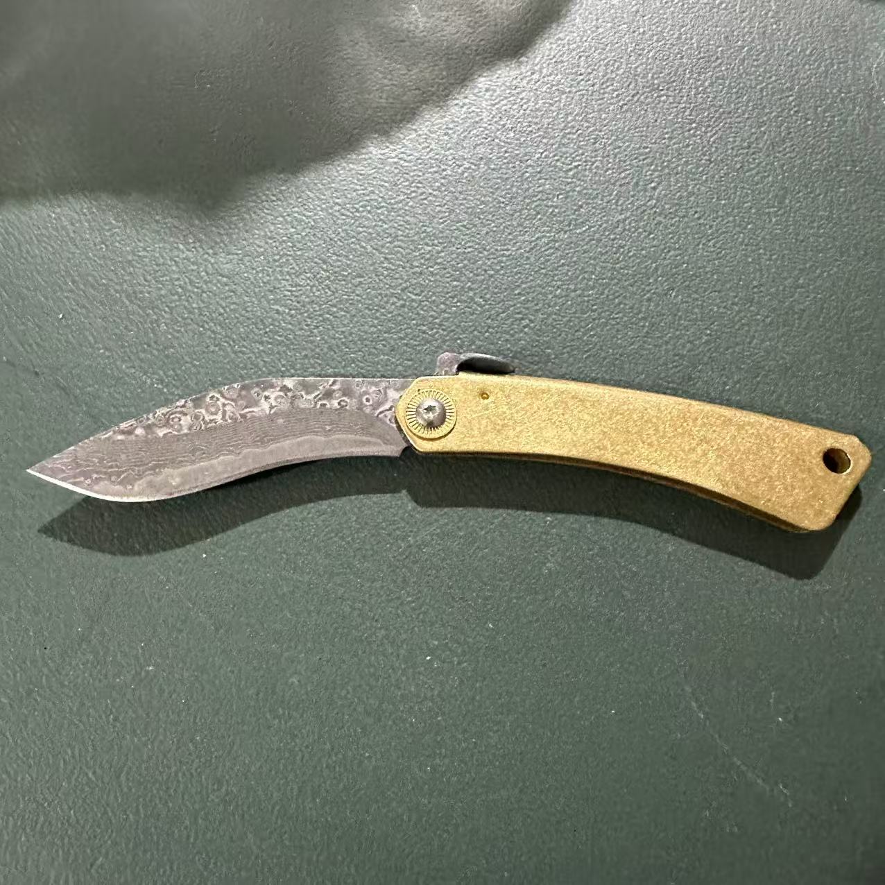 （猎刃3号）折叠狗腿弯刀