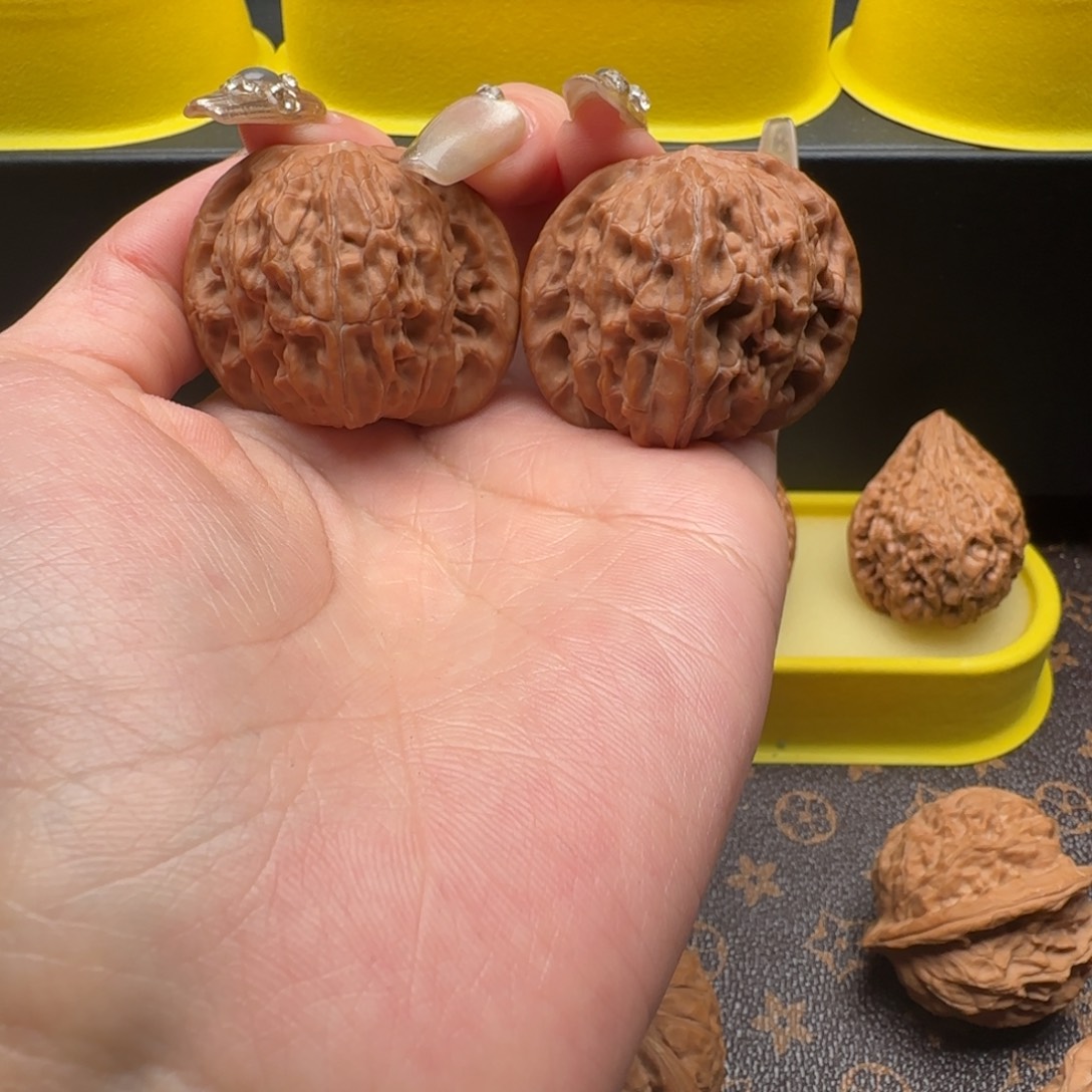 猴头核桃吊坠42磨盘