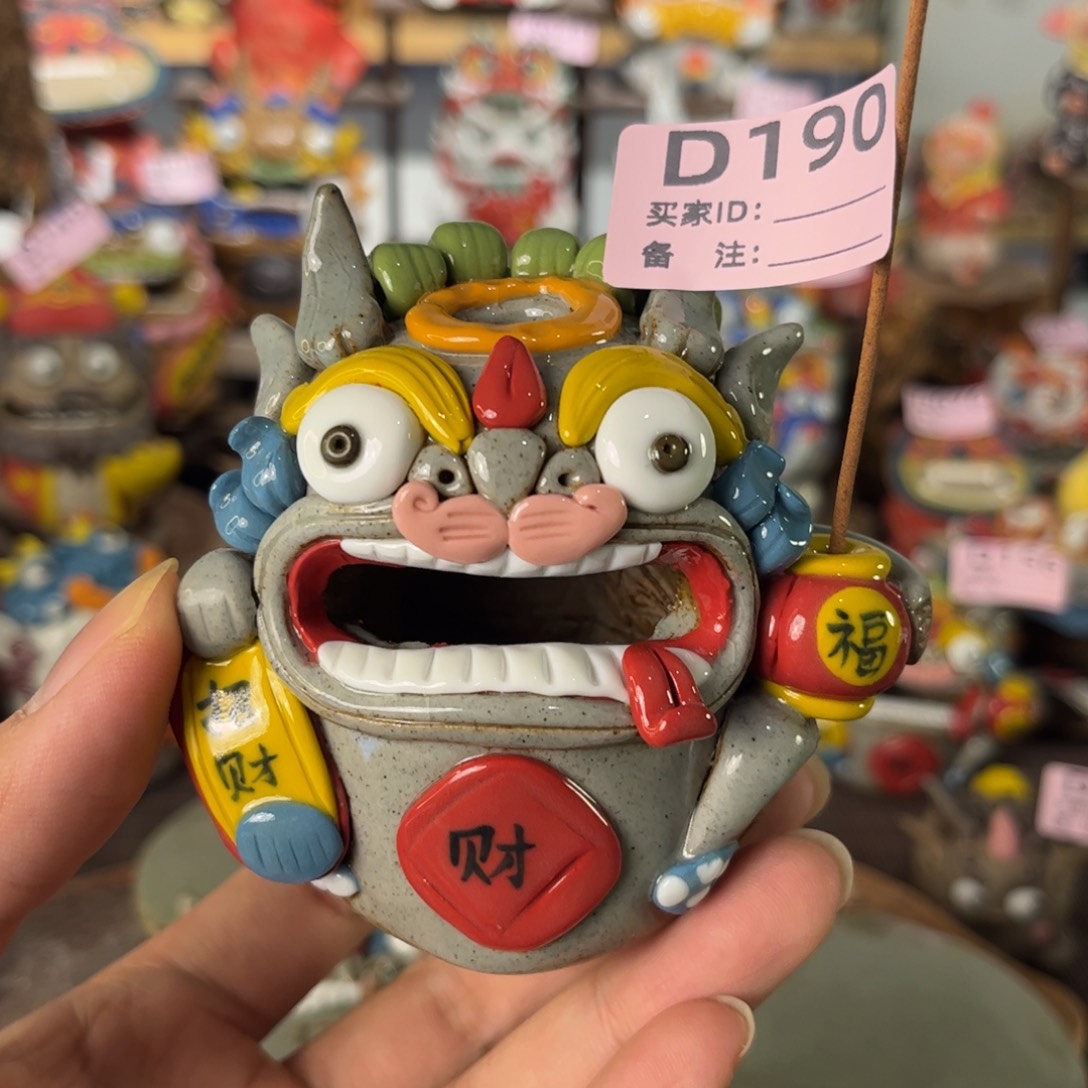 泥塑纯手工茶宠摆件