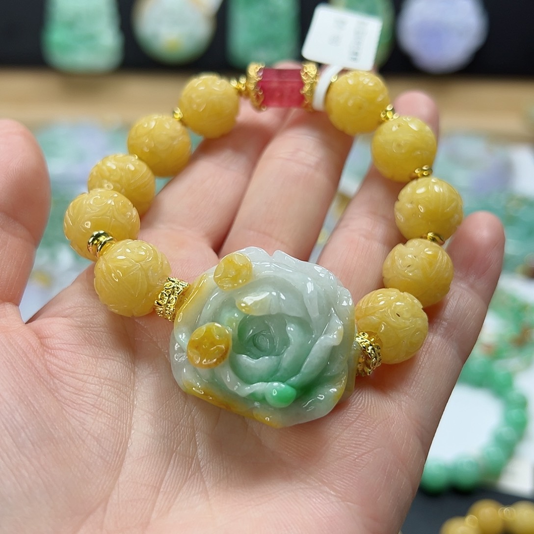 未镶嵌手链翡翠手牌