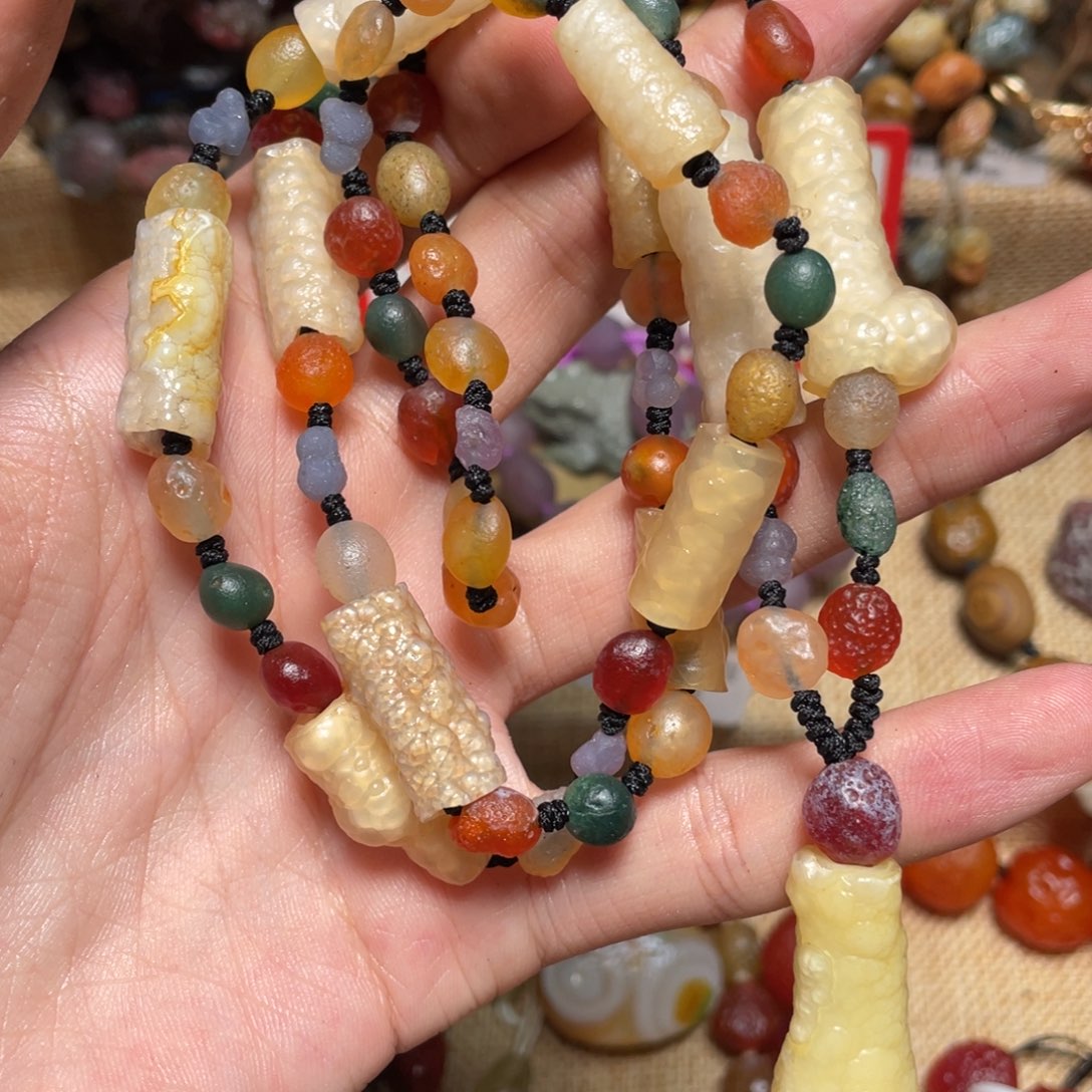 玛瑙/玉髓手链未镶嵌天*