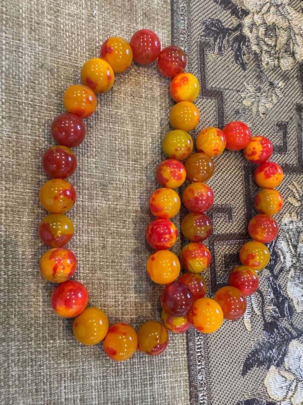 棉球推荐专拍链接&红手串YS0200