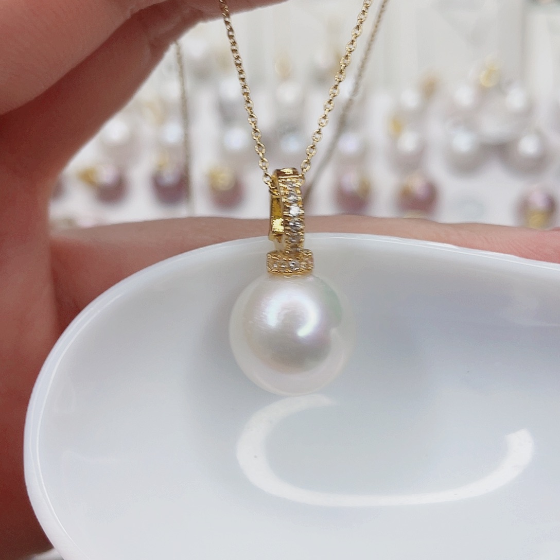 淡水珍珠吊坠(赠链)未镶嵌