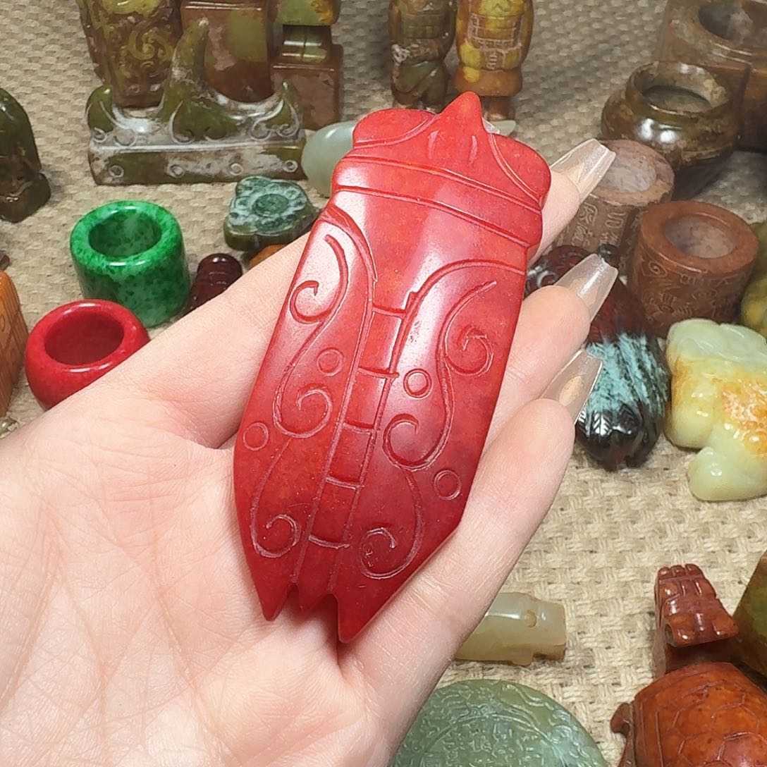 白玉菩提吊坠挂件