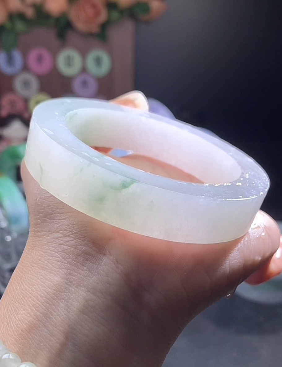 天然A货翡翠手镯