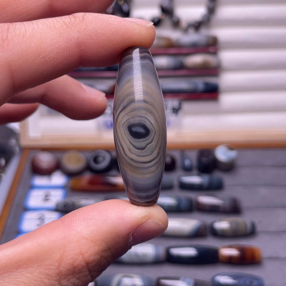 赤***橙玛瑙/玉髓合金颈饰