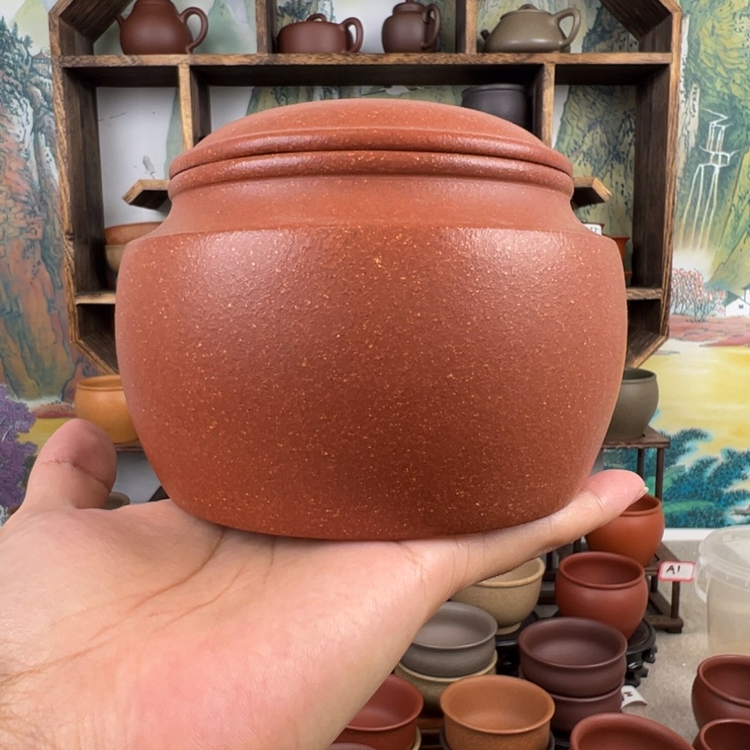 茶杯紫砂拙器甄选，纯原本矿。