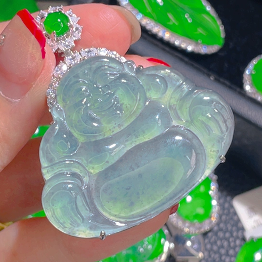 翡翠吊坠(不含链)未镶嵌