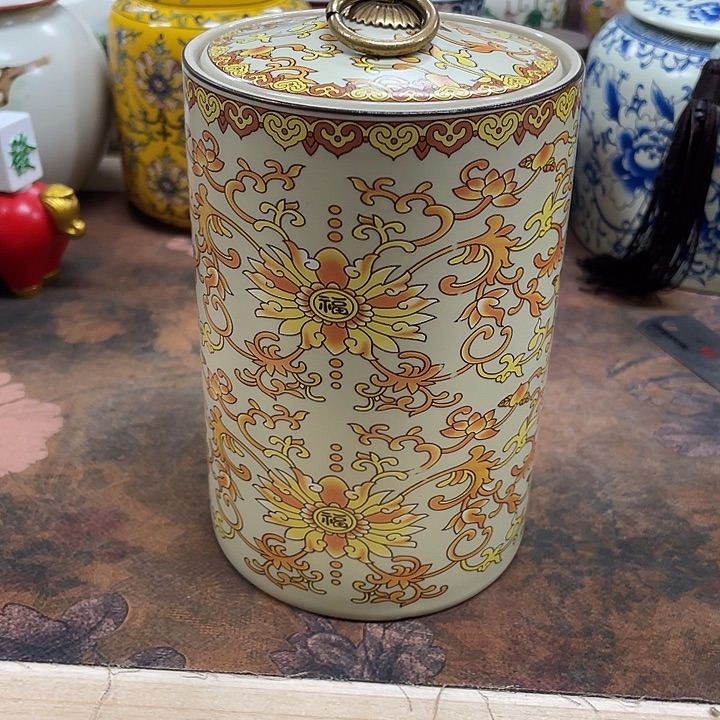 陶瓷罐茶叶罐密封罐储物罐