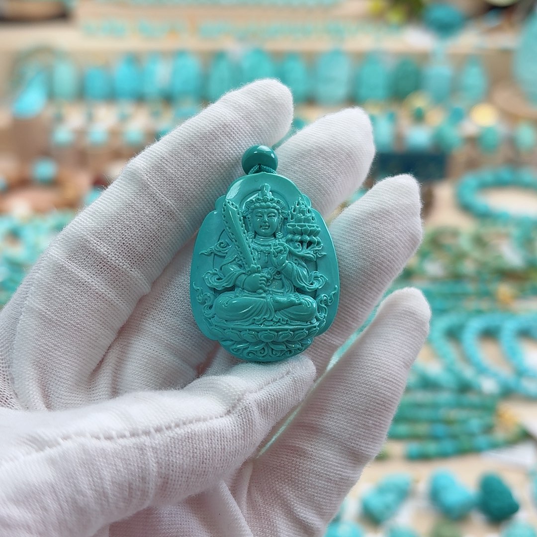 绿松石未镶嵌珠宝奇石