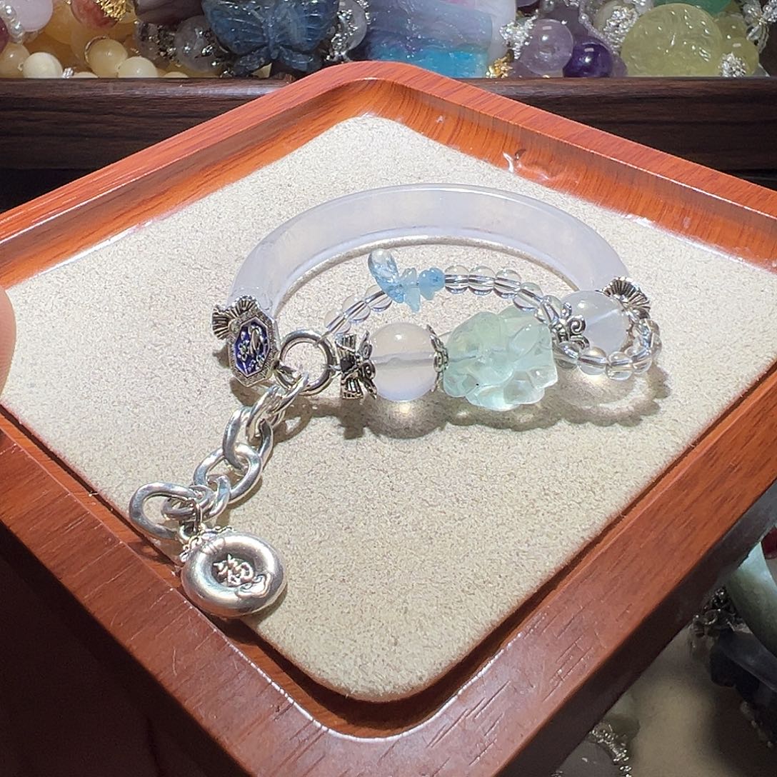 水晶未镶嵌手链水晶手链